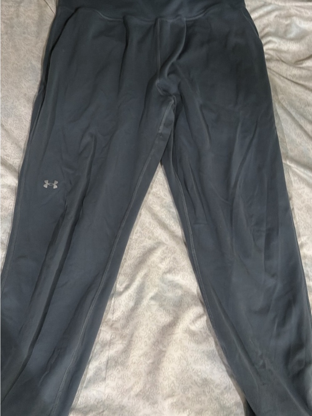 Under Armour Men's Black Athletic Joggers with Logo